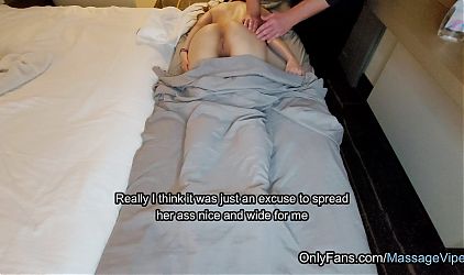 Legit Asian Massage Exhibitionist Flashing Her Perfect Korean Body to the Masseur